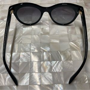 Dolce & Gabbana Black with white polka dot sunglasses
